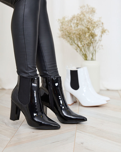 Royalfashion Černé dámské jehlové boty Lady Jeny