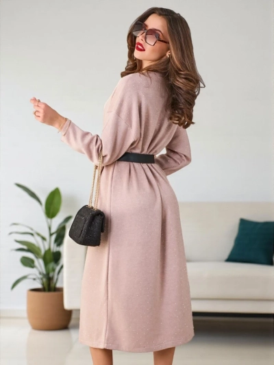Royalfashion Dámské pletené šaty