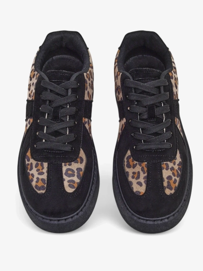 Royalfashion Dámské sportovní tenisky s leopardím vzorem Big Cat