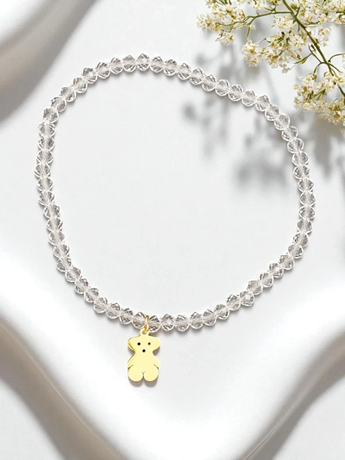 Royalfashion Жіночий браслет з підвіскою-ведмедиком