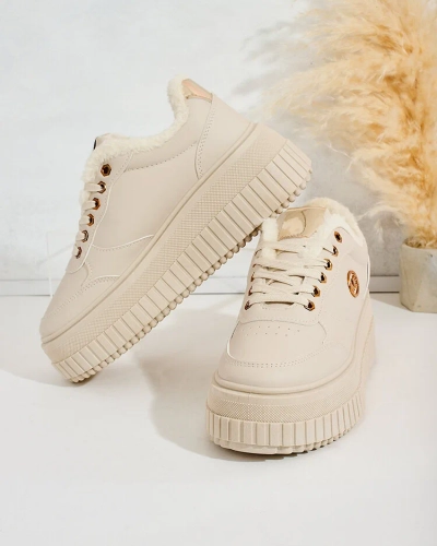 Royalfashion Утеплені жіночі кросівки з хутром Sofi