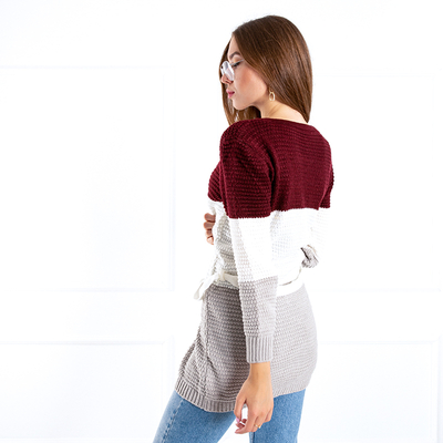 Cardigan dámský barevný s kapsami - Oblečení