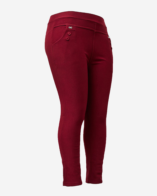 Royalfashion Жіночі утеплені штани-треггінси PLUS SIZE