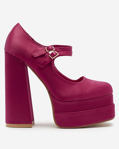 Жіночі туфлі на високій шпильці кольору фуксії Elika - Взуття