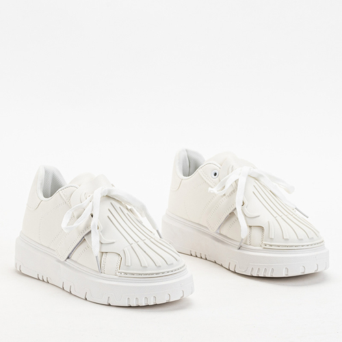 OUTLET Жіночі білі спортивні кросівки Sumikoa - Взуття