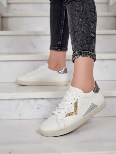 Royalfashion Dámské sportovní tenisky se zdobením Ginn