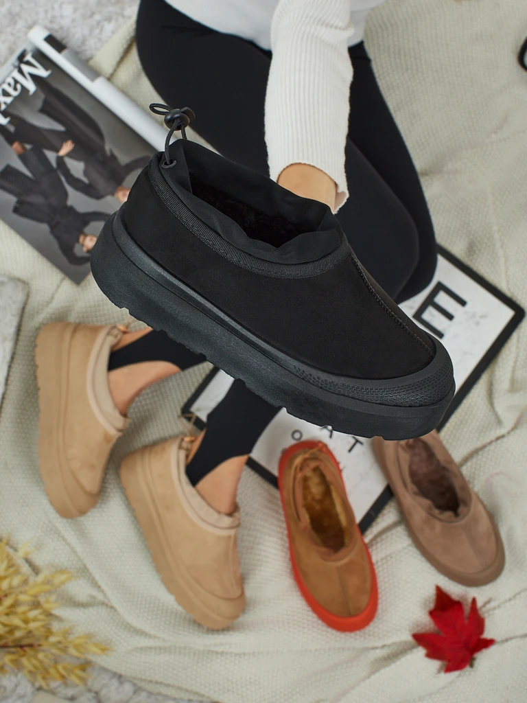 Krátké boty a'la sněhule dámské Velisee