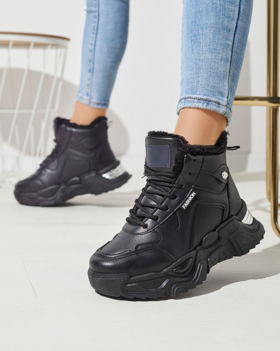 Черевики зимові утеплені на суцільній підошві Cefereda - Взуття