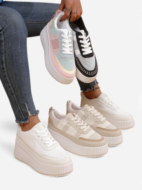 Royalfashion Жіночі кросівки на платформі Siserra