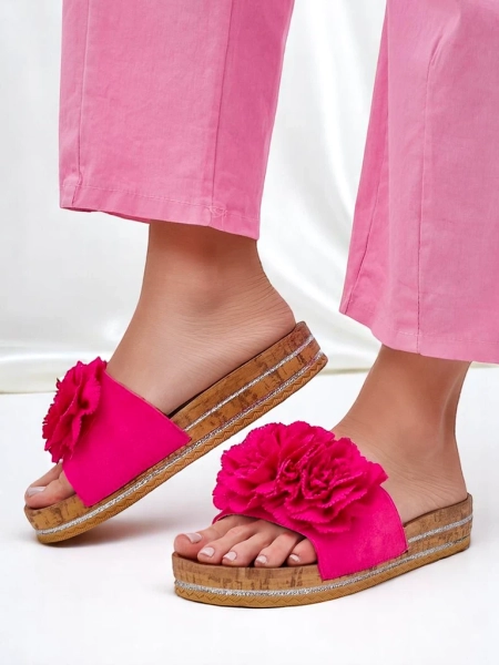 Royalfashion Dámské sandály s květinami Focce