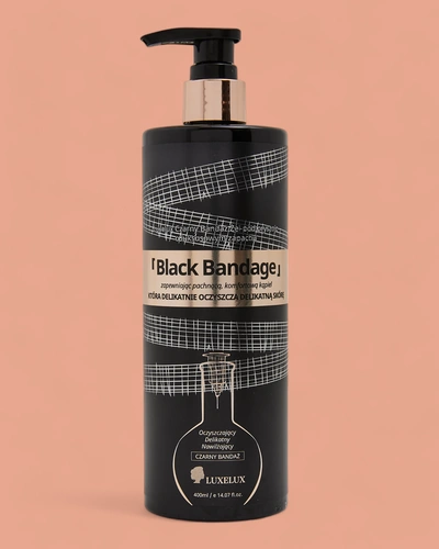 Luxelux Black Body Wash Gel 400 ml