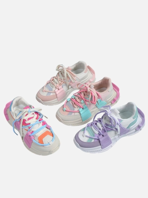 Royalfashion Жіночі спортивні кросівки з гумовими вставками Bubble