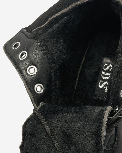 Royalfashion Чорні жіночі капці Karamellia