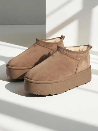Royalfashion Dámské krátké boty a'la snow boots Ozozi
