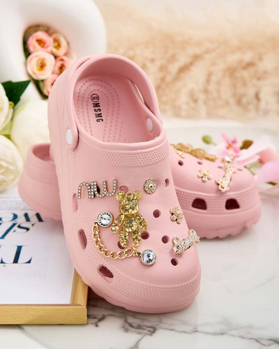 Жіночі гумові шльопанці Royalfashion з орнаментом Fescas