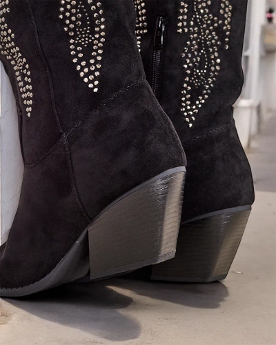 Дамські ковбойські чоботи Royalfashion з п'ятою Кококо