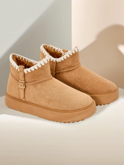 Royalfashion Krátké sněhové boty pro ženy ve stylu sněžných bot Ewioz