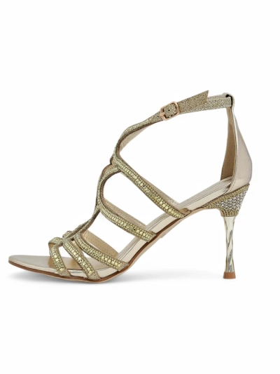 Royalfashion Жіночі стилетто сандалі з блискітками Aurelia Regalis