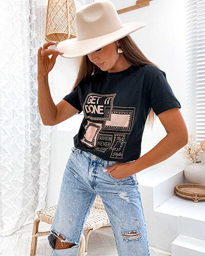 Royalfashion Dámské tričko s potiskem