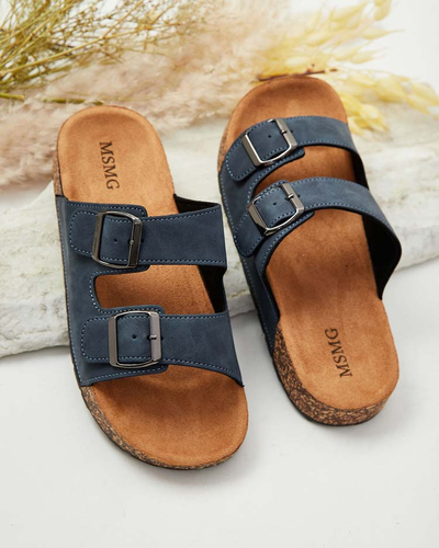 Royalfashion Pánské žabky s přezkami Foumyn