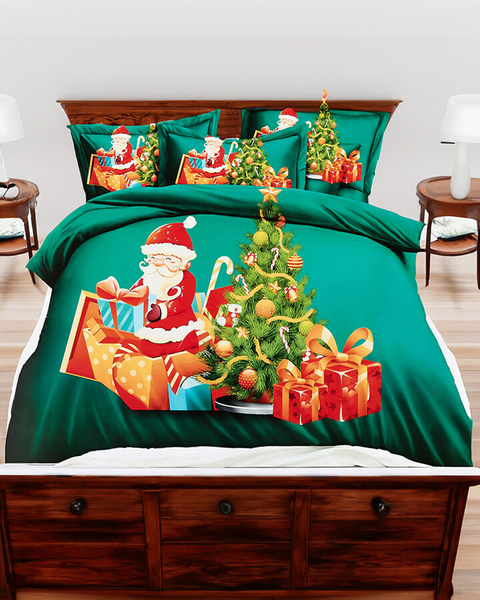 Royalfashion Постільна білизна з візерунком 200х220 комплект з 3-х частин