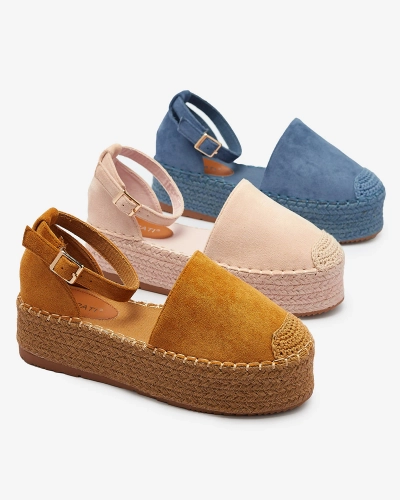 Camel dámské espadrilky Avos- Obuv