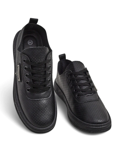 Royalfashion Жіночі спортивні туфлі на шнурівці з принтом Fennie