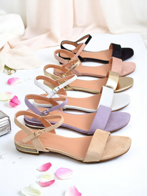 Royalfashion Жіночі плоскі сандалі Aronie