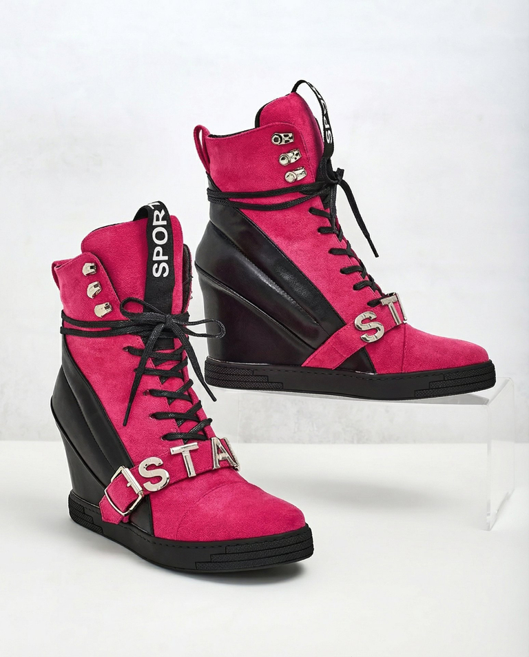 Royalfashion dámské boty Ronii na podpatku