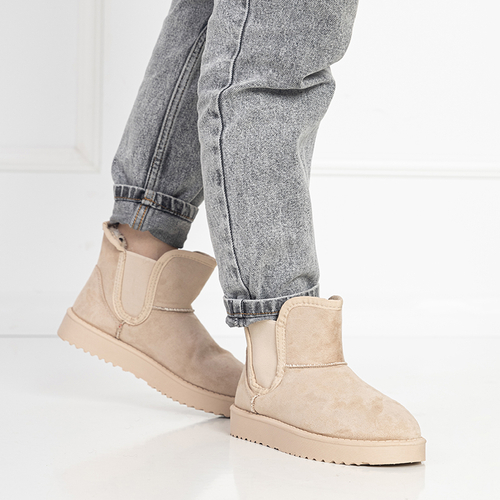 Бежеві жіночі зимові черевики Gavi