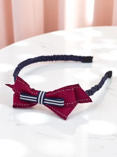 Royalfashion Dětská čelenka s mašlí Sweet Bow
