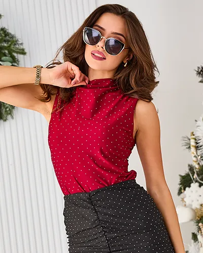 Жіноча блуза Royalfashion з каменями