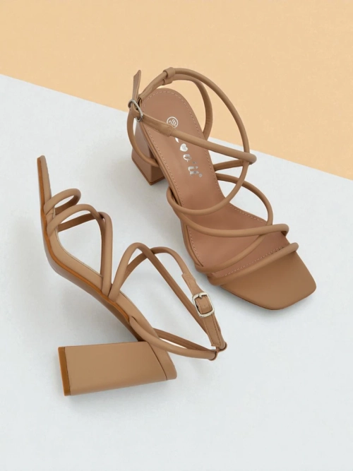 Royalfashion Жіночі босоніжки на блочному підборі Elysia