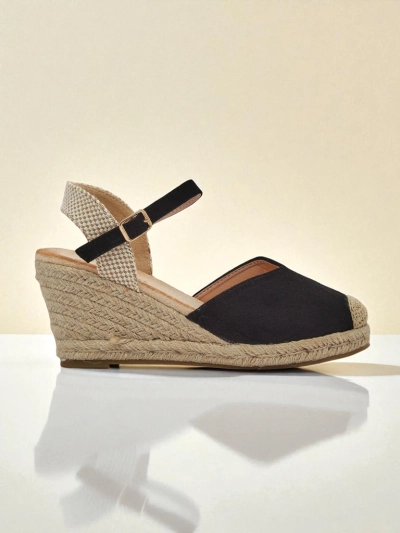 Royalfashion Dámské sandály na klínku Solara Espadrilles