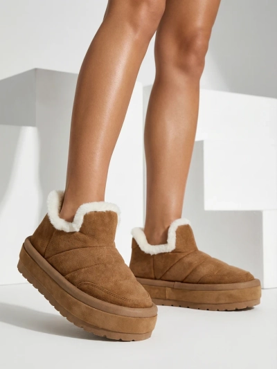 Royalfashion Dámské krátké boty Zoeno a'la snow boots