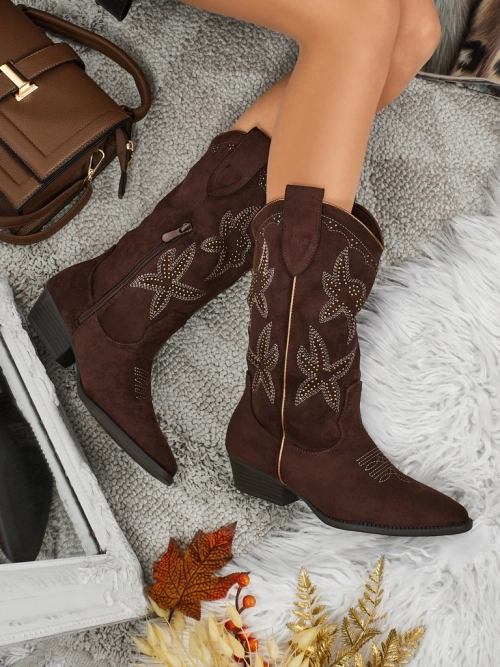 Жіночі козаки типу ковбойки Zephira