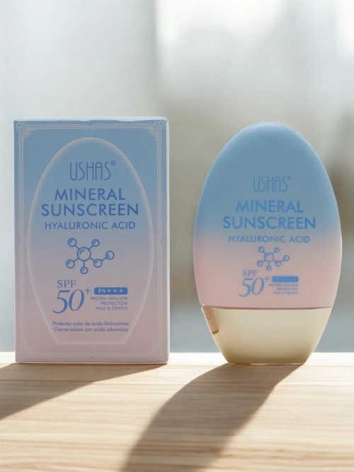 Ushah Sunscreen with hyaluronic acid 50 SPF 60g