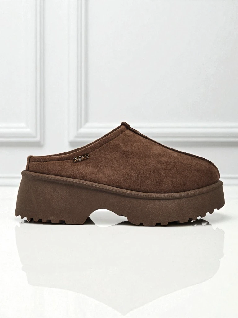 Krátké boty a'la sněhule dámské s kožíškem Calindra