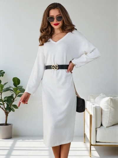 Royalfashion Dámské svetr šaty