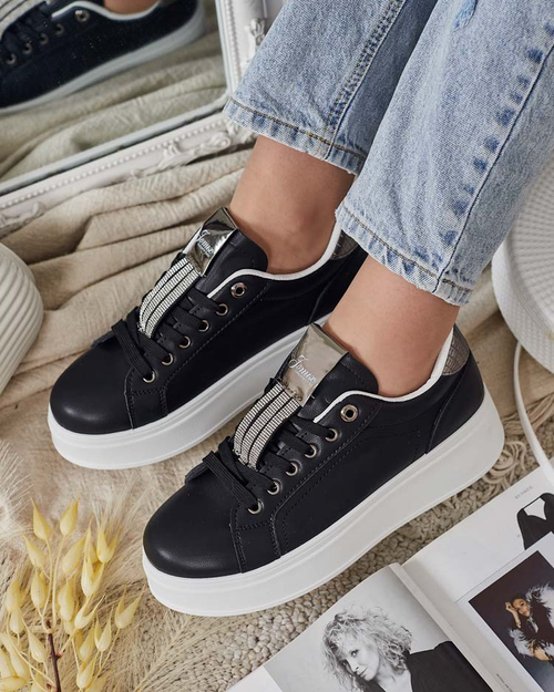 Royalfashion Жіночі спортивні кросівки з цирконами Jocix