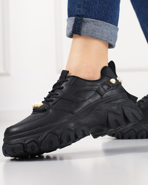 Чорні жіночі кросівки Martik