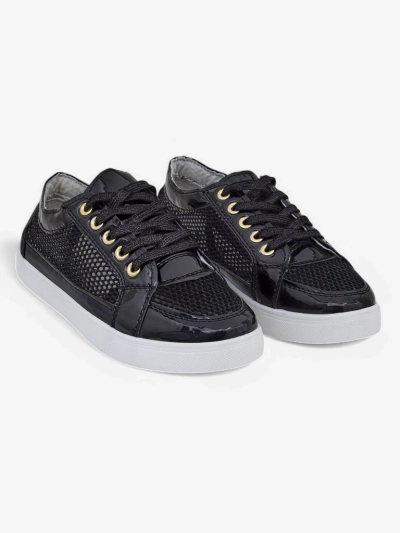 Royalfashion Patent dámské sneakers z ekologické kůže Azzuros