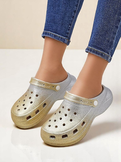 Королівська мода Жіночі гумові літні сандалі з вирізами Dellosa