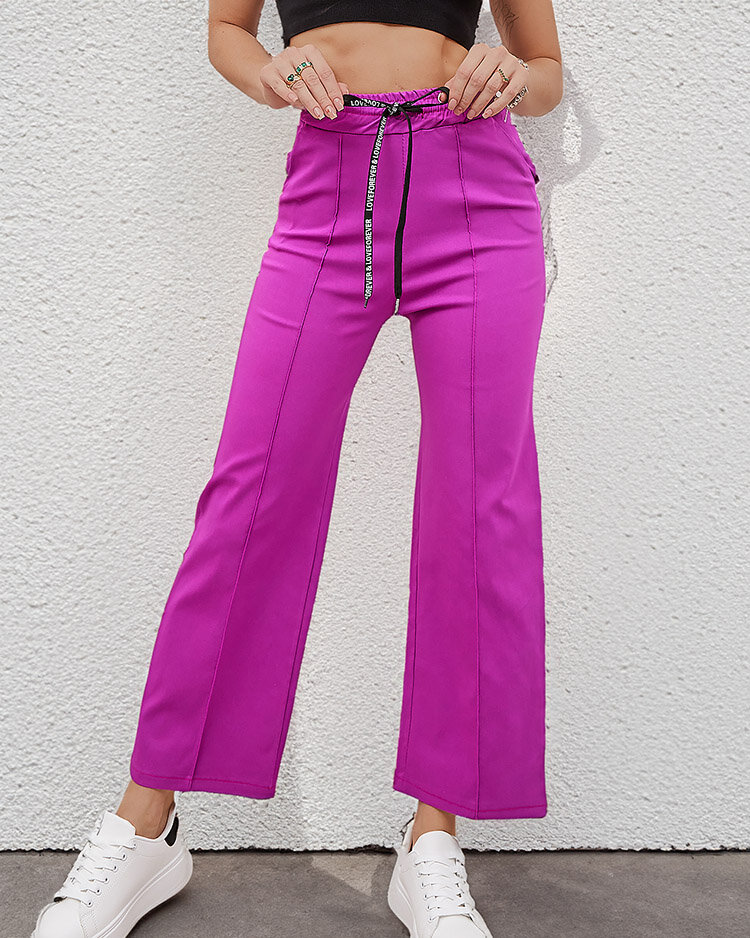 Royalfashion Dámské široké kalhoty