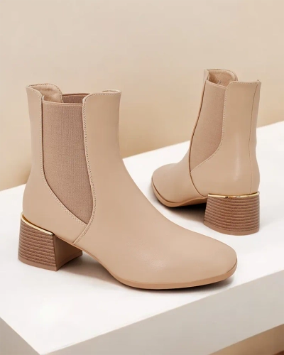 Dámské černé kotníkové boty Royalfashion na nízkém podpatku model Eterra
