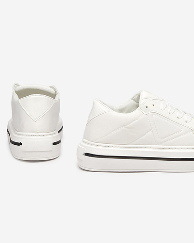 Білі жіночі кросівки Smaqo