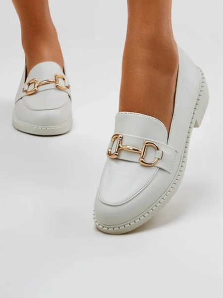 Royalfashion Dámské mokasíny vyrobené z matné eko-kůže Bayla