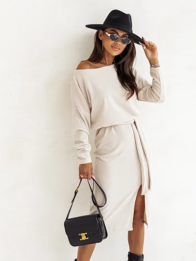 Royalfashion Dámské midi šaty