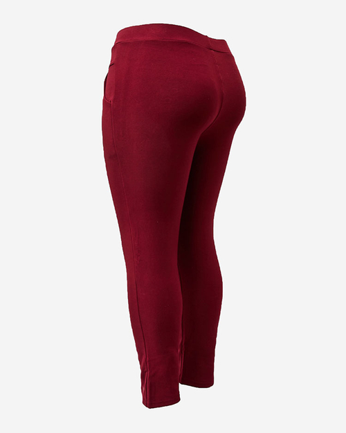 Royalfashion Жіночі утеплені штани-треггінси PLUS SIZE