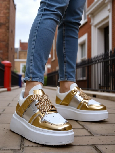 Royalfashion Dámské sportovní platformové tenisky Gevigos